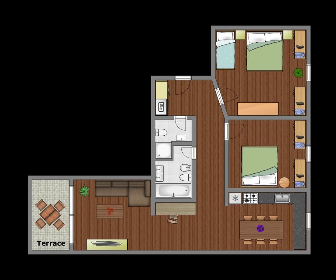 דירות פראג Luxury Loft מראה חיצוני תמונה